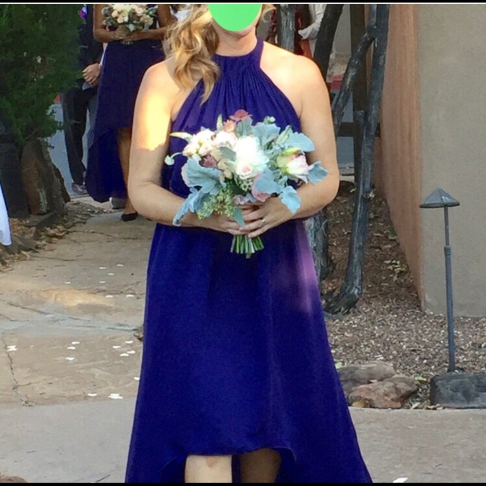 Halston Heritage High Neck Dress